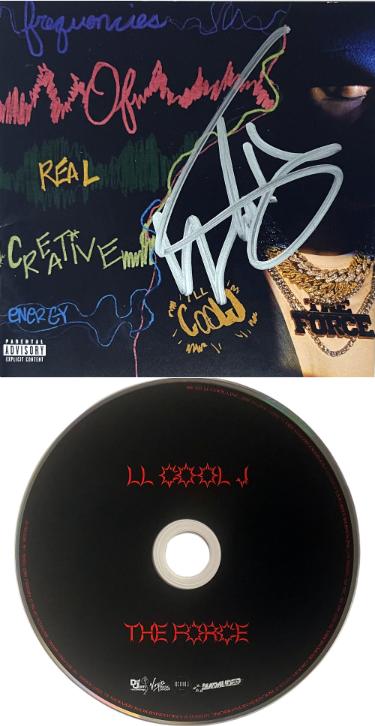 LL Cool J signed 2023-24 The Force CD Album Cover Booklet w/ CD & Case COA (Hip-Hop Legend)