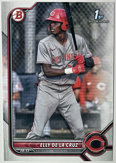 Elly De La Cruz 2022 Bowman Draft Prospects Rookie Card (RC) #BP-50 (Cincinnati Reds)