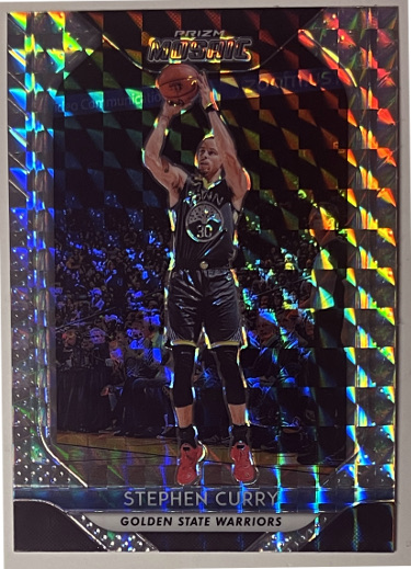 Stephen Curry 2018-19 Panini Mosaic Prizm Card #90 (Golden State Warriors)