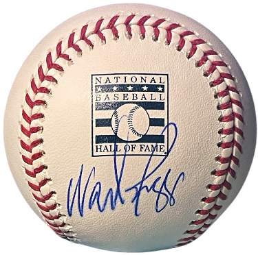 Wade Boggs signed Official Rawlings Major League HOF Logo Baseball  JSA Witnessed # WIT371659 (Red Sox/Yankees)