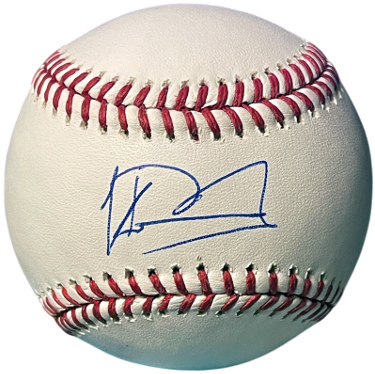 Kevin Prada signed Rawlings Official Major League Baseball -Beckett Witnessed #W789364 (NY Mets/Ga Tech)