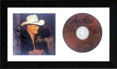 John Michael Montgomery signed 1996 What I Do The Best Album Cover Booklet w/ CD 6.5x12 Custom Framing- JSA #GG38279