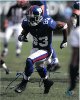 Sinorice Moss signed New York Giants 8x10 Action Photo- Moss Hologram