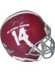 Dre Kirkpatrick signed Alabama Crimson Tide Authentic Schutt Mini Helmet 2011 National Champs #14 Logo- Kirkpatrick Hologram