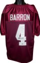 Mark Barron signed Crimson Custom Stitched Football Jersey XL- Barron Hologram