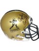 Howard Hopalong Cassady signed Gold Heisman Authentic Mini Helmet '55 (Ohio State Buckeyes - BAS- Beckett Hologram