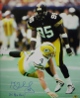 Greg Lloyd signed Pittsburgh Steelers 16X20 Photo 5 x Pro Bowl