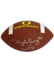 Kyle Long signed Oregon Ducks Brown Logo Football WTD