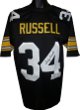 Andy Russell signed Black TB Custom Stitched Pro Style Football Jersey XL- JSA Hologram