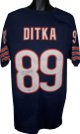 Mike Ditka signed Navy TB Custom Stitched Pro Style Football Jersey- JSA Witnessed Hologram