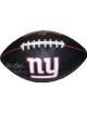 Y.A. Tittle signed New York Giants Black Logo Football HOF 71