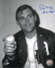 Denny McLain signed Detroit Tigers 8x10 Vintage B&W Photo 31-6, 1968