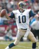 Marc Bulger signed St. Louis Rams 16X20 Photo (white jersey pass)- Bulger Hologram