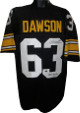 Dermontti Dawson signed Black TB Custom Stitched Pro Style Football Jersey #63 HOF 2012 XL- Dawson Hologram