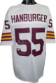 Chris Hanburger signed White TB Custom Stitched Pro Style Football Jersey HOF 2011 XL- JSA Hologram