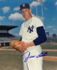 Jim Coates signed New York Yankees 8x10 Photo (standing)