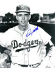 Danny McDevitt signed Brooklyn Dodgers B&W 8x10 Photo (deceased)