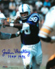 John Mackey signed Baltimore Colts 8x10 Photo HOF 1992 (vs Steelers)