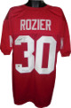 Mike Rozier signed Red TB Custom Stitched College Football Jersey Heisman 1983 XL- Rozier Hologram