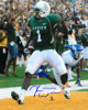 Kendall Wright signed Baylor Bears 8x10 Photo #1 (green jersey TD)