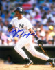 Jesse Barfield signed New York Yankees 8x10 Photo #29 (batting)