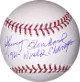 Johnny Blanchard signed Official Major League Baseball 1961 World Champs (New York Yankees) (deceased)