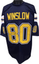 Kellen Winslow signed Dark Blue TB Custom Stitched Pro Style Football Jersey HOF 95 XL- JSA Hologram