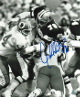 John Dutton signed Dallas Cowboys B&W 8x10 Photo