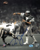 Ron Jaworski signed Philadelphia Eagles 8X10 Photo w/ #7 (Blue ink)