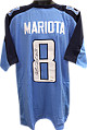 Marcus Mariota signed Columbia Blue Custom Stitched Pro Style Football Jersey XL #8 (black sig)- Mariota Hologram