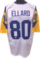 Henry Ellard signed White TB Custom Stitched Pro Style Football Jersey #80- JSA Hologram