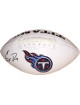 Corey Davis signed Tennessee Titans White Logo Football #84 (black sig)- JSA Hologram