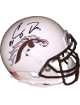 Corey Davis signed Western Michigan Broncos Schutt White Authentic Mini Helmet #84- JSA Hologram