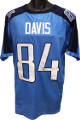 Corey Davis signed Light Blue Custom Stitched Pro Style Football Jersey XL #84- JSA Hologram