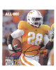 Tauren Poole signed Tennessee Volunteers All SEC 8.5x11 Photo #28