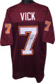 Michael Vick signed Maroon Custom Stitched College Football Jersey XL (no trim)- JSA Witnessed Hologram