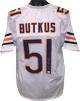 Dick Butkus signed White TB Custom Stitched Pro Style Football Jersey XL- JSA Witnessed Hologram