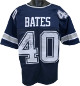 Bill Bates signed Navy Custom Stitched Pro Style Football Jersey #40 3X Super Bowl Champs- JSA Hologram