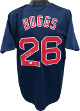 Wade Boggs signed Navy Custom Stitched Pro Style Baseball Jersey XL- JSA Witnessed Hologram