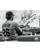 Mike Matheny signed St. Louis Cardinals B&W 8x10 Photo w/ John 3:16 (coaching)