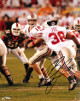 Brandon Joe signed Ohio State Buckeyes 8X10 Photo #38 (white jersey)