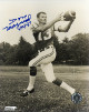 Don Maynard signed New York Jets Vintage Sepia 8x10 Photo HOF 87