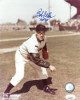 Bob Feller signed Cleveland Indians Color 8x10 Photo HOF 62- JSA Hologram