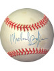 Michael Buffer signed RONL Rawlings Official National League Baseball minor tone spots- JSA Hologram #EE41791 (Boxing Announcer)