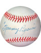 Tommy Brown signed RONL Official National League Baseball- JSA Hologram Light Sig (Dodgers/Phillies/Cubs)