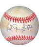 Al Gionfriddo signed RONL Rawlings Official National League Baseball toned- JSA Hologram #EE41827 (Pirates/Dodgers)