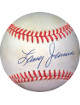 Larry Jansen signed RONL Rawlings Official National League Baseball tone spots- JSA Hologram #EE41615 (New York Giants)