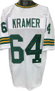 Jerry Kramer signed White TB Custom Stitched Pro Style Football Jersey #64 HOF 2018 XL- JSA Witnessed Hologram