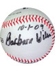 Barbara Wilson signed Nike Official League Baseball 10/1/09- JSA Hologram #EE41612 (Charlie Wilson's War)