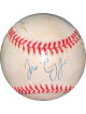 Jose Cruz, Jr. signed ROAL Rawlings Official American League Baseball very minor tone spot (New York Yankees)